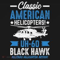 Classic American UH-60 Black Hawk Helicopter Coaster thumb 2