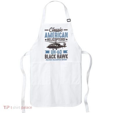 Classic American UH-60 Black Hawk Helicopter Apron