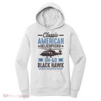 Classic American UH-60 Black Hawk Helicopter Women's Hoodie thumb 0