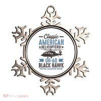 Classic American UH-60 Black Hawk Helicopter Ornament thumb 0