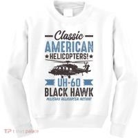 Classic American UH-60 Black Hawk Helicopter Kids Sweatshirt thumb 0