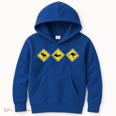 Can Aus Usa Kids Hoodie