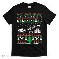 Christmas Ambulance Ugly Sweater Emergency Medical Emt T-Shirt thumb 0