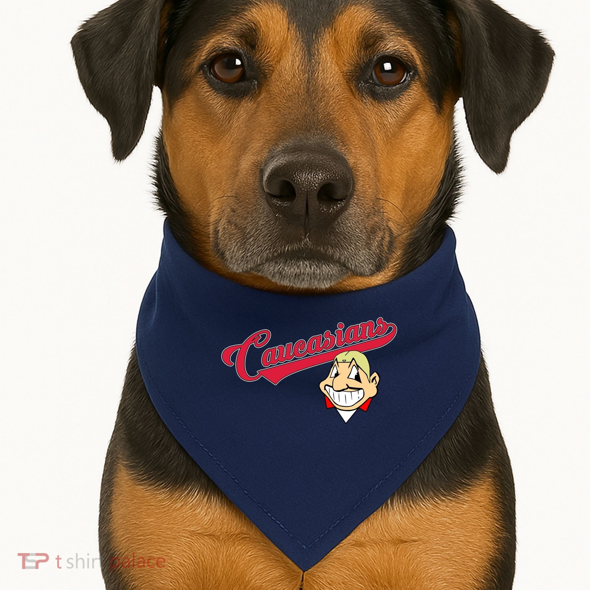 Caucasians USA-Made Doggie Bandana