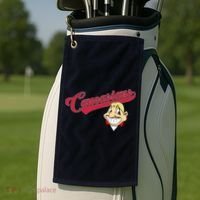 Caucasians Golf Towel thumb 2