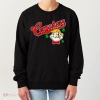 Caucasians Crackers Baseball Money Logo Women's Sweatshirt thumb 0