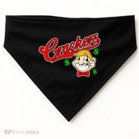 Caucasians Crackers Baseball Money Logo USA-Made Doggie Bandana thumb 0