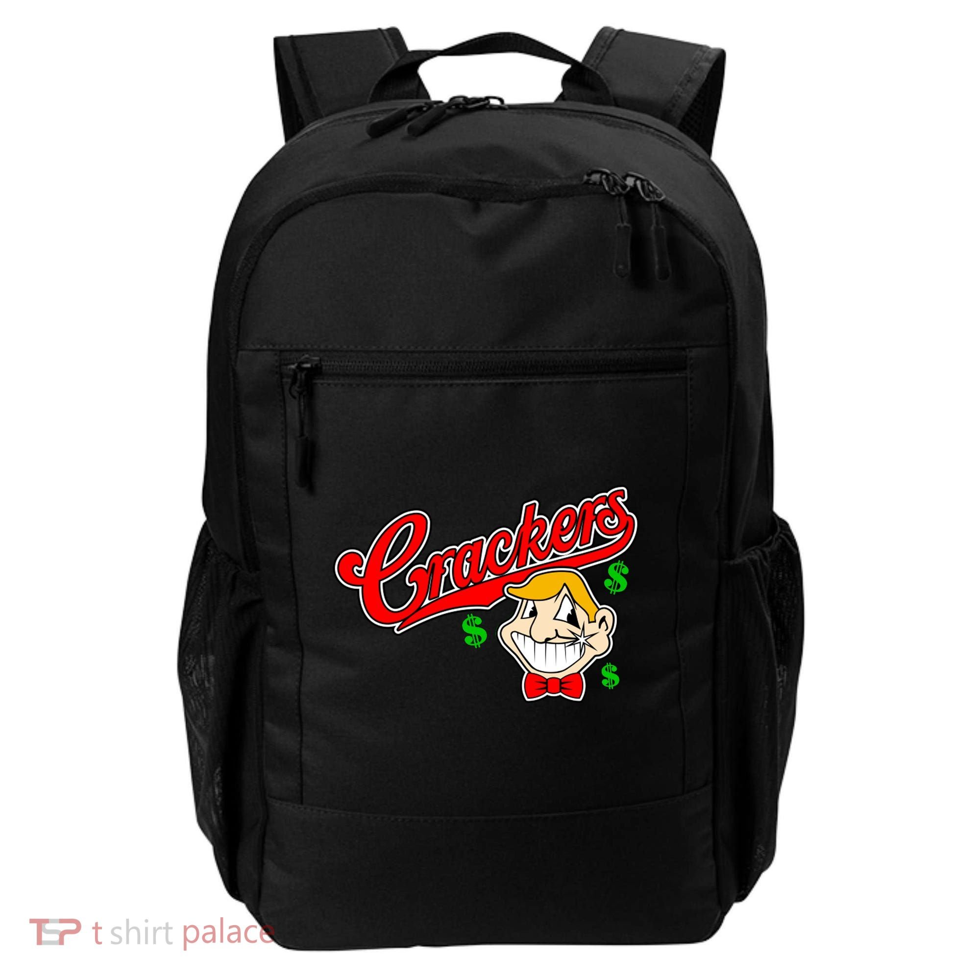 Caucasians Crackers Baseball Money Logo Backpack