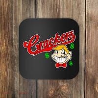 Caucasians Crackers Baseball Money Logo Coaster thumb 0
