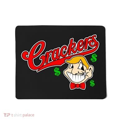 Caucasians Crackers Baseball Money Logo Mousepad