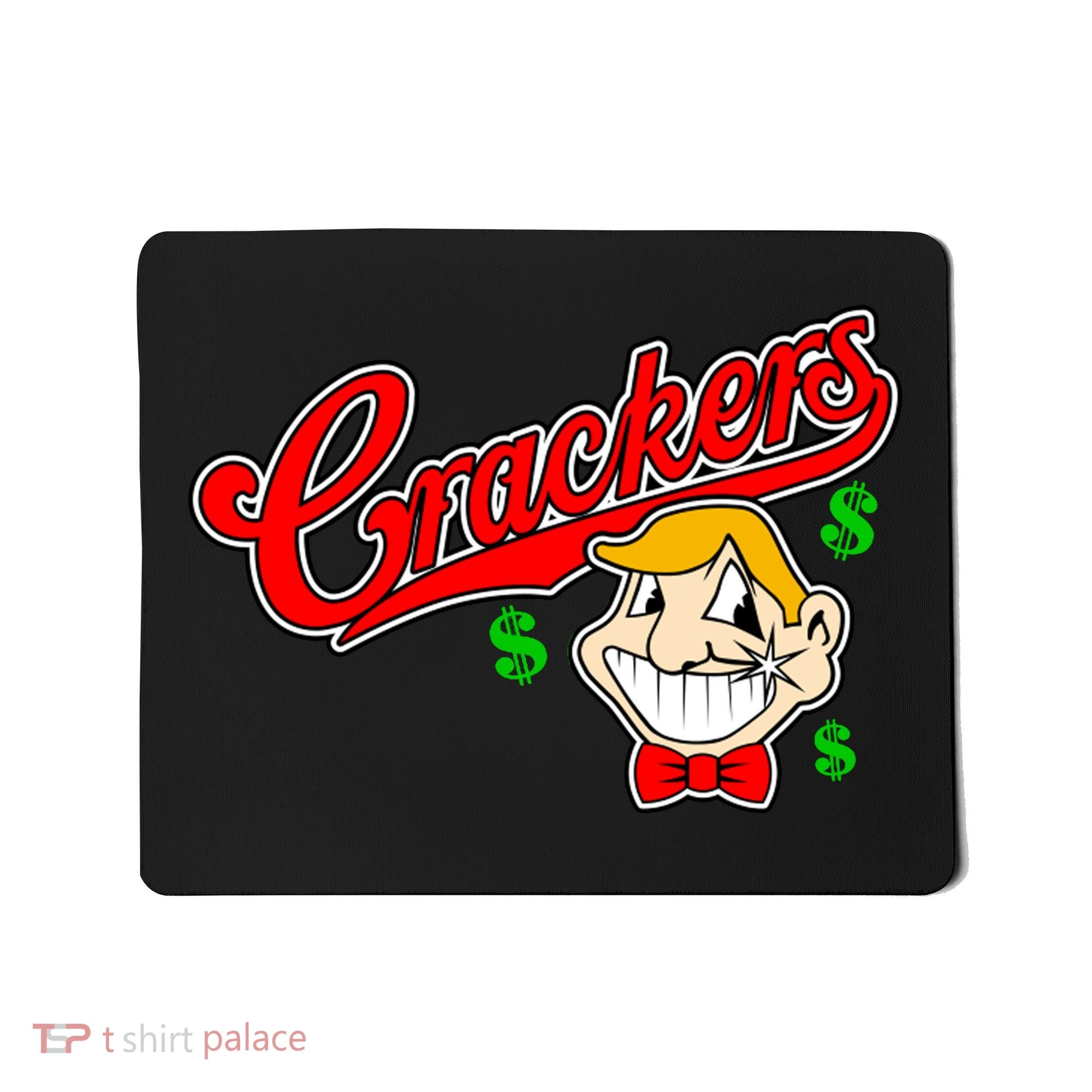 Caucasians Crackers Baseball Money Logo Mousepad