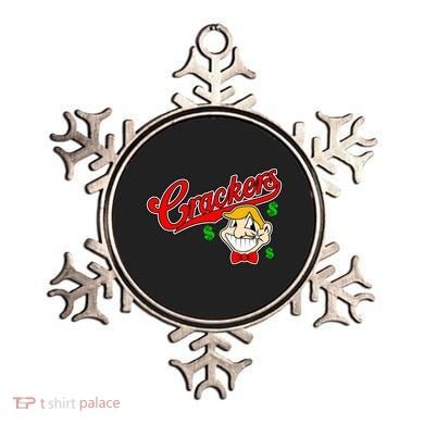 Caucasians Crackers Baseball Money Logo Ornament