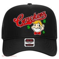 Caucasians Crackers Baseball Money Logo Hat thumb 0