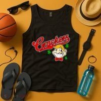 Caucasians Crackers Baseball Money Logo Tank Top thumb 4