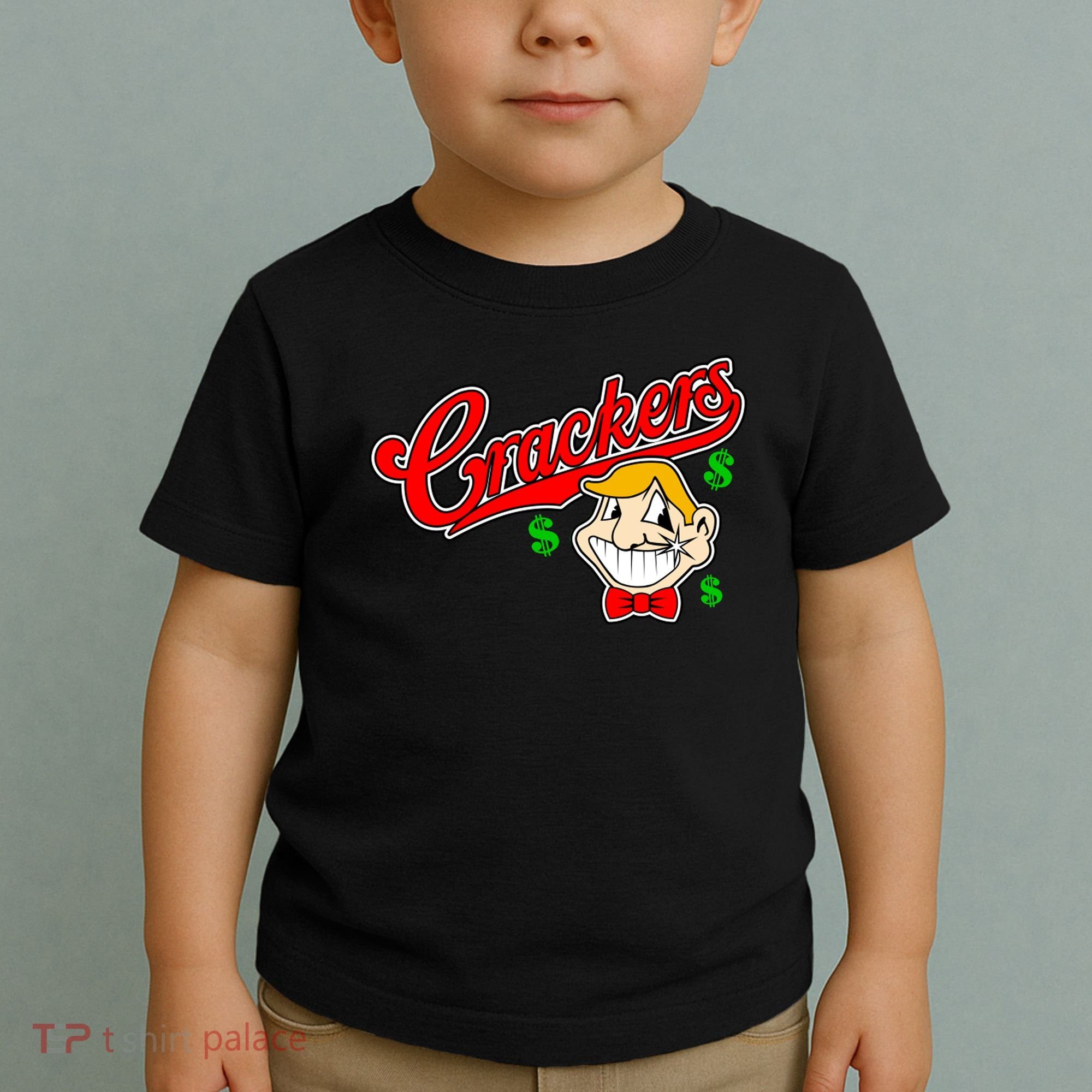Caucasians Crackers Baseball Money Logo Toddler T-Shirt
