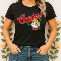Caucasians Crackers Baseball Money Logo Women's T-Shirt thumb 2