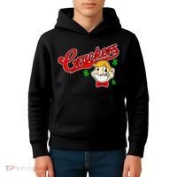 Caucasians Crackers Baseball Money Logo Kids Hoodie thumb 4