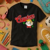 Caucasians Crackers Baseball Money Logo Kids T-Shirt thumb 3