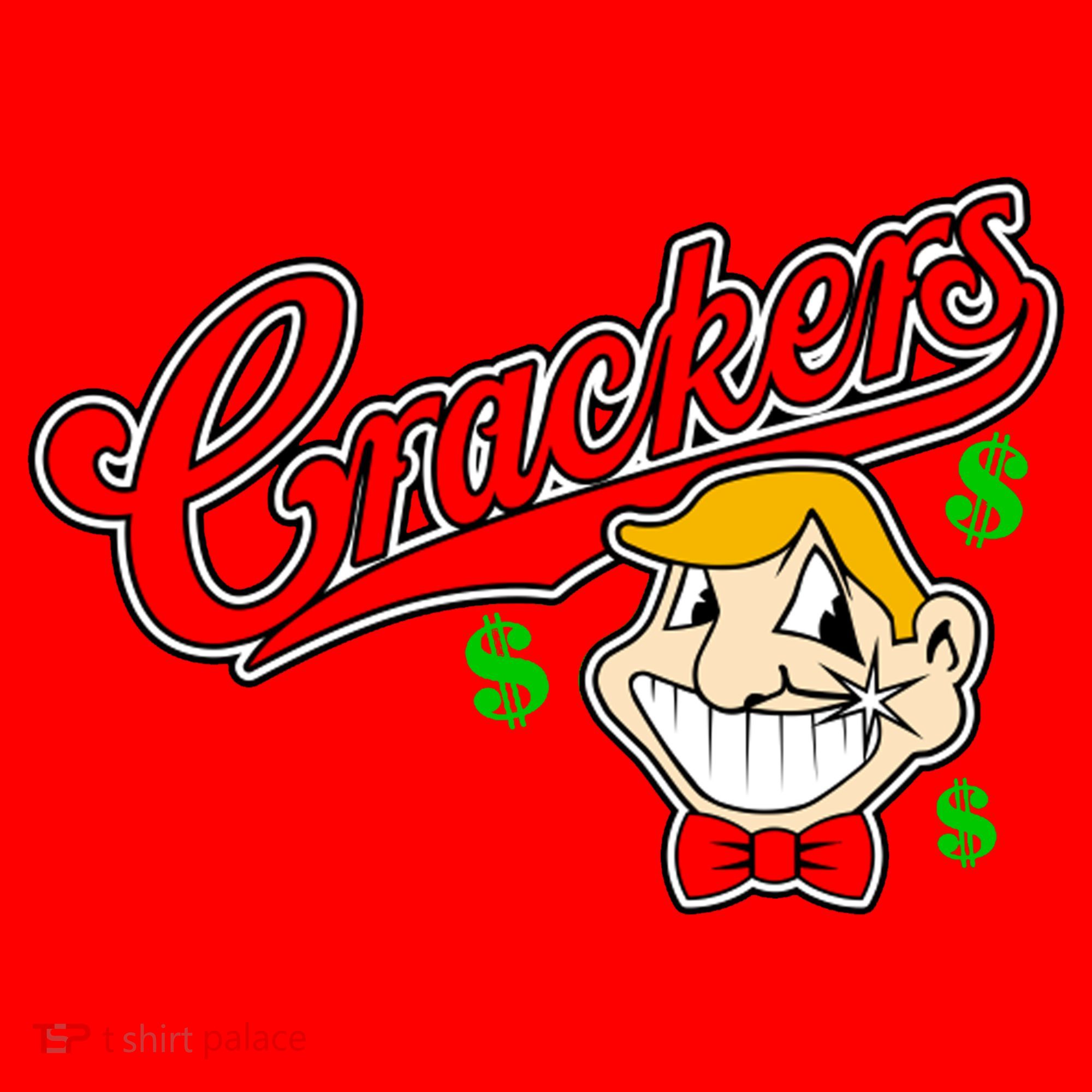 Caucasians Crackers Baseball Money Logo Santa Hat