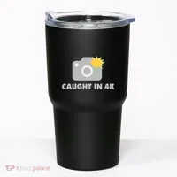 Caught In 4K Tumbler thumb 0