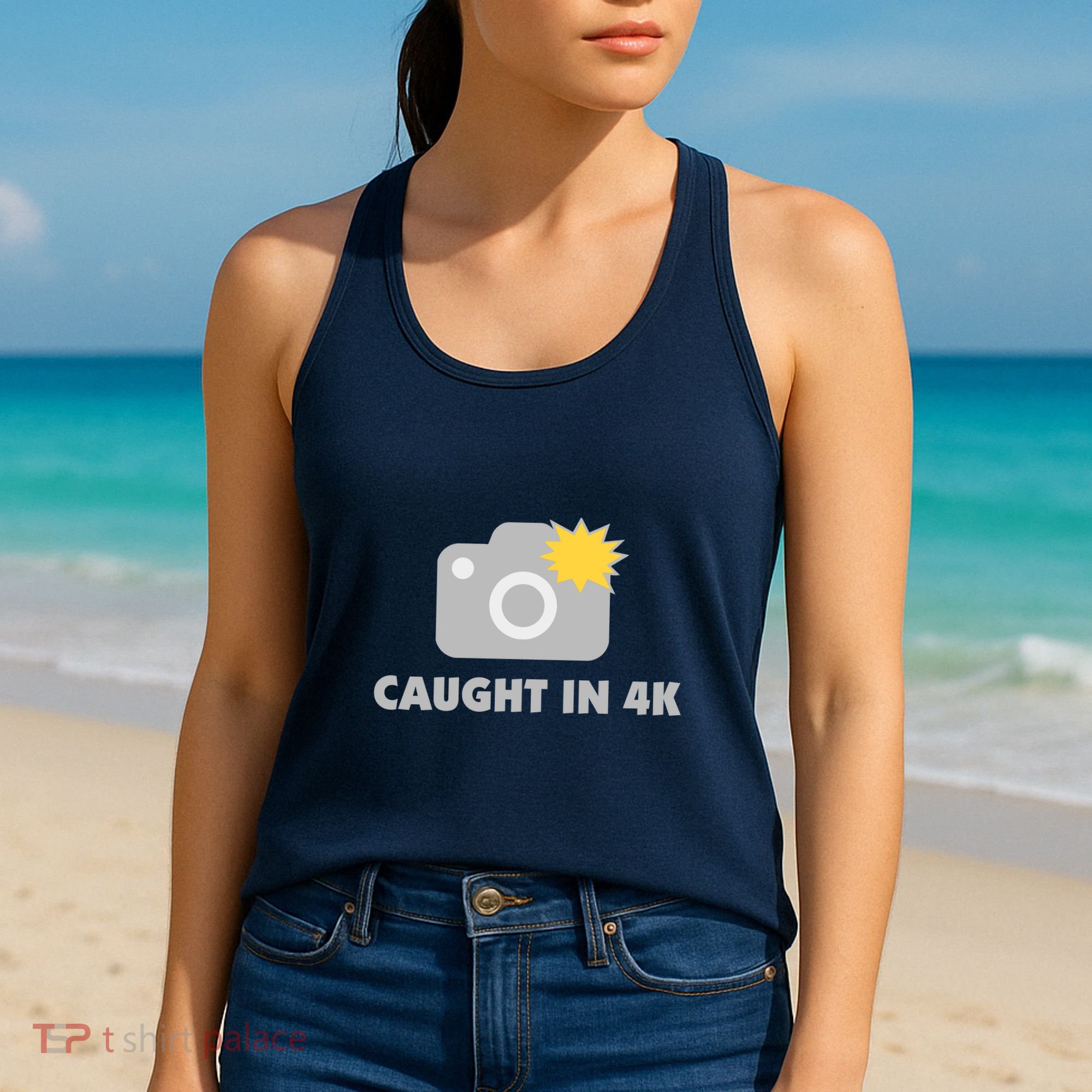 Caught In 4K Women's Tank Top