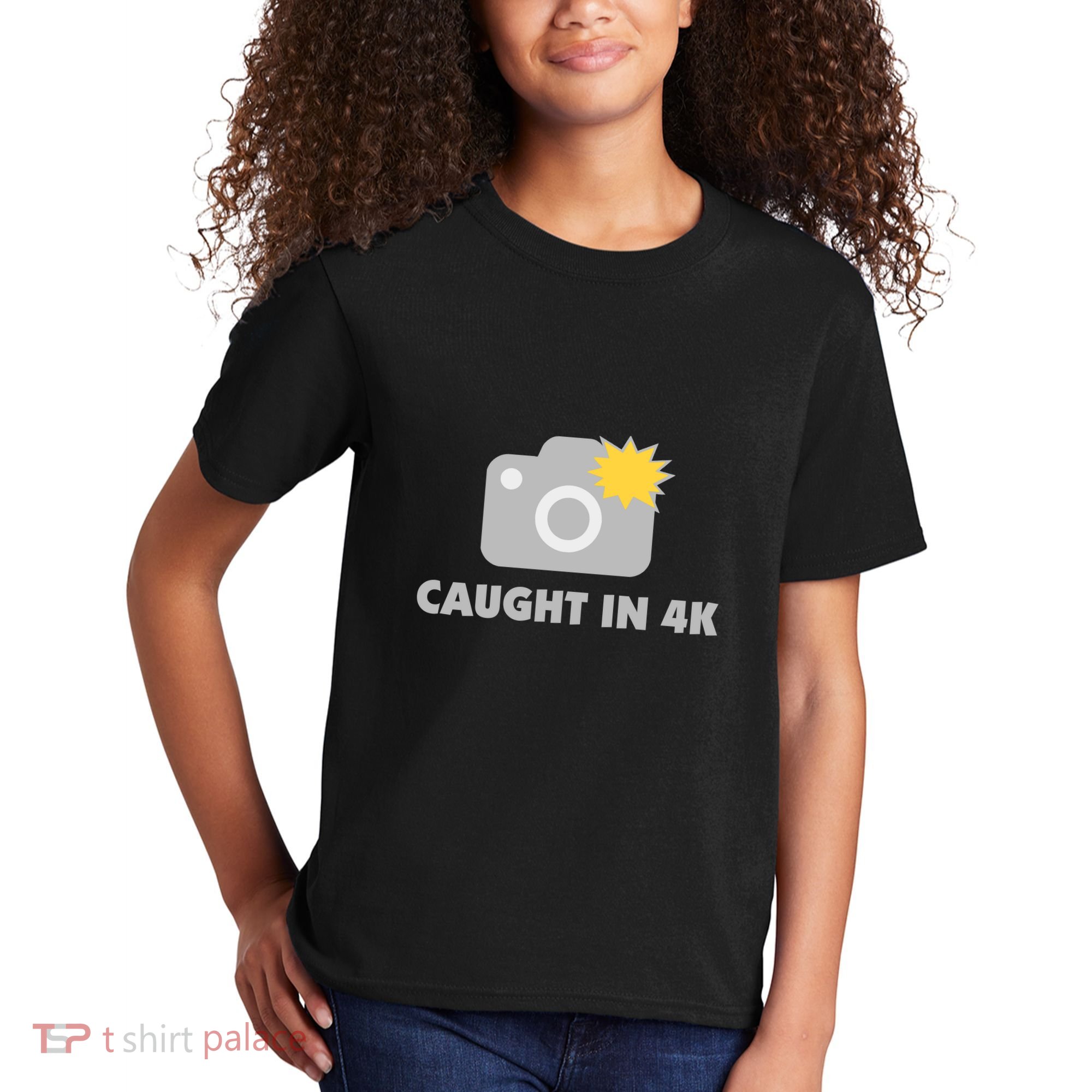 Caught In 4K Kids T-Shirt