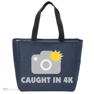 Caught In 4K Tote Bag