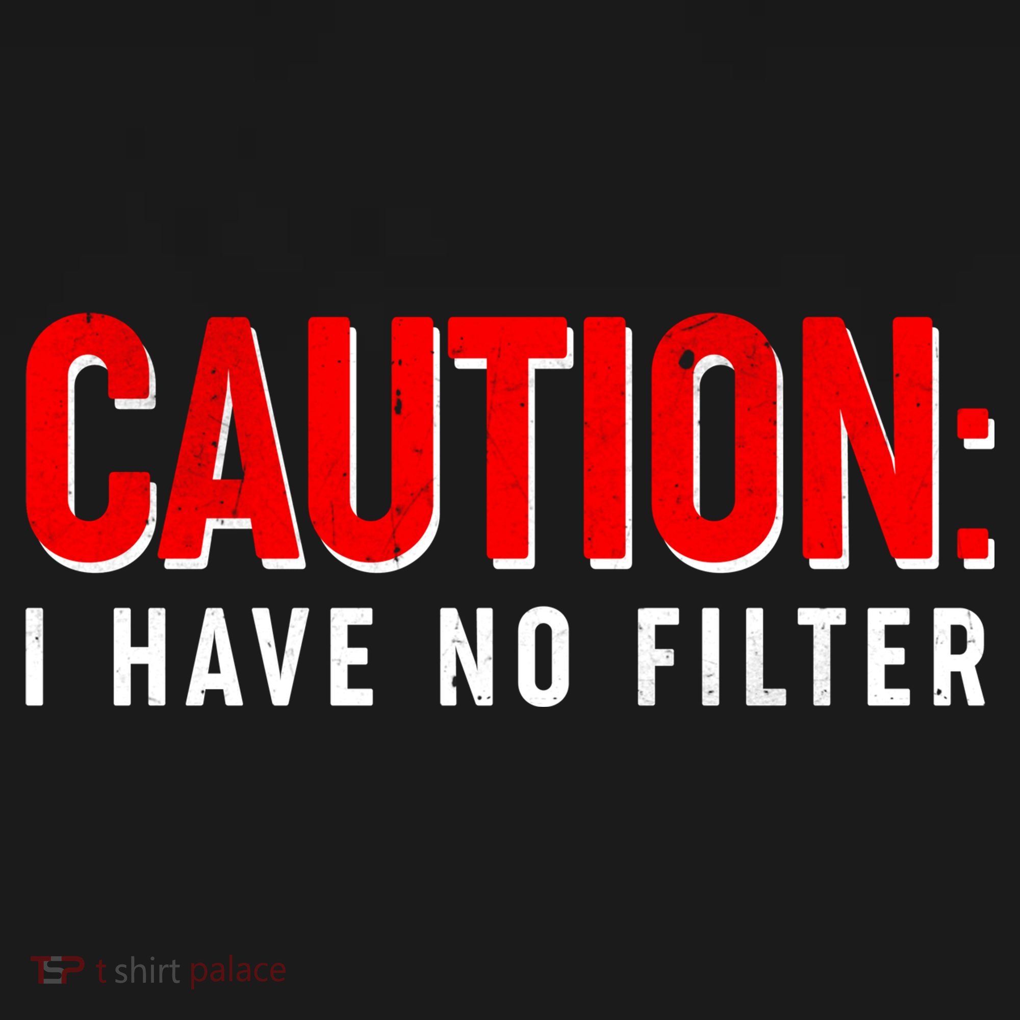 Caution I Have No Filter Apron