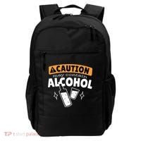 Caution May Contain Alcohol Backpack thumb 0