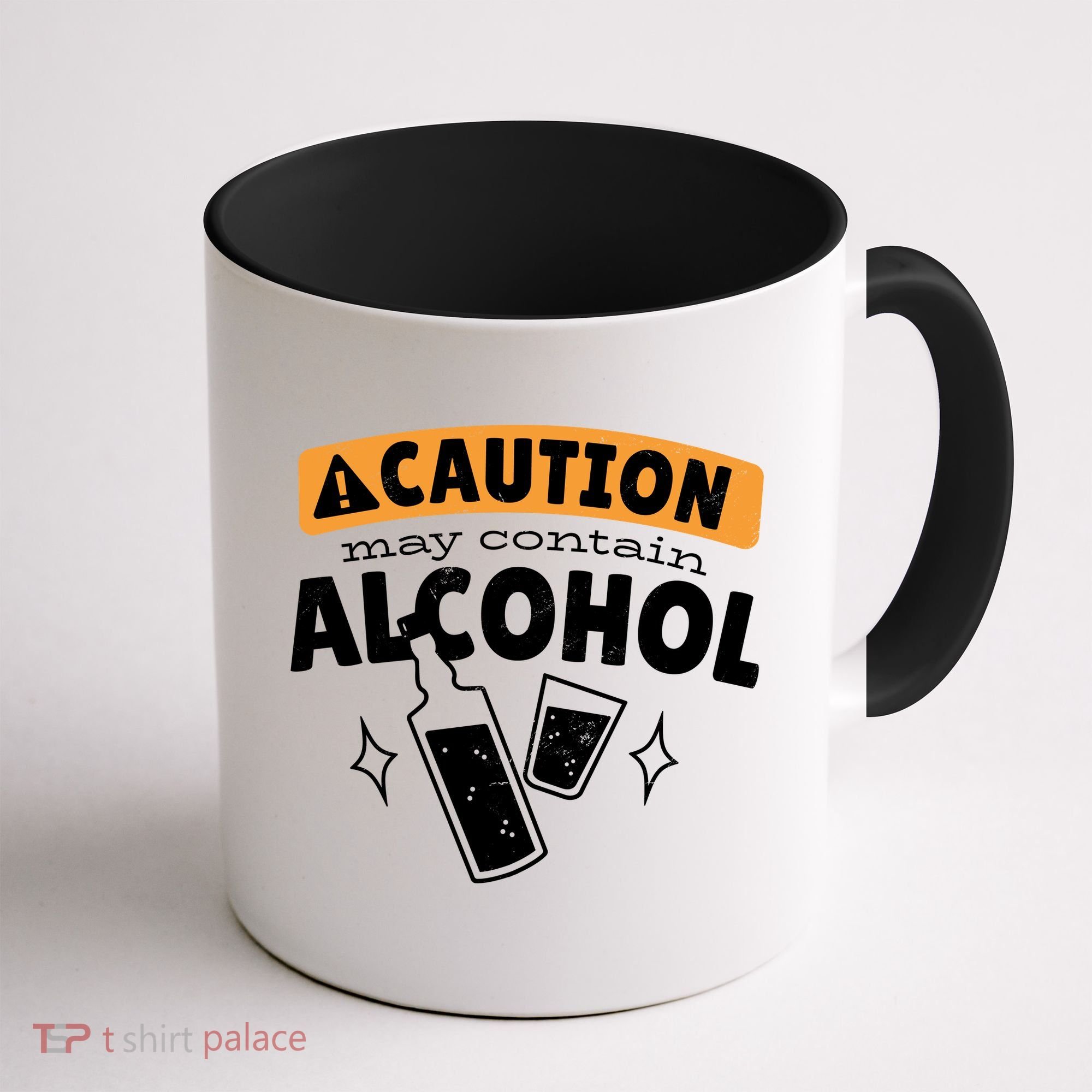 Caution May Contain Alcohol Coffee Mug