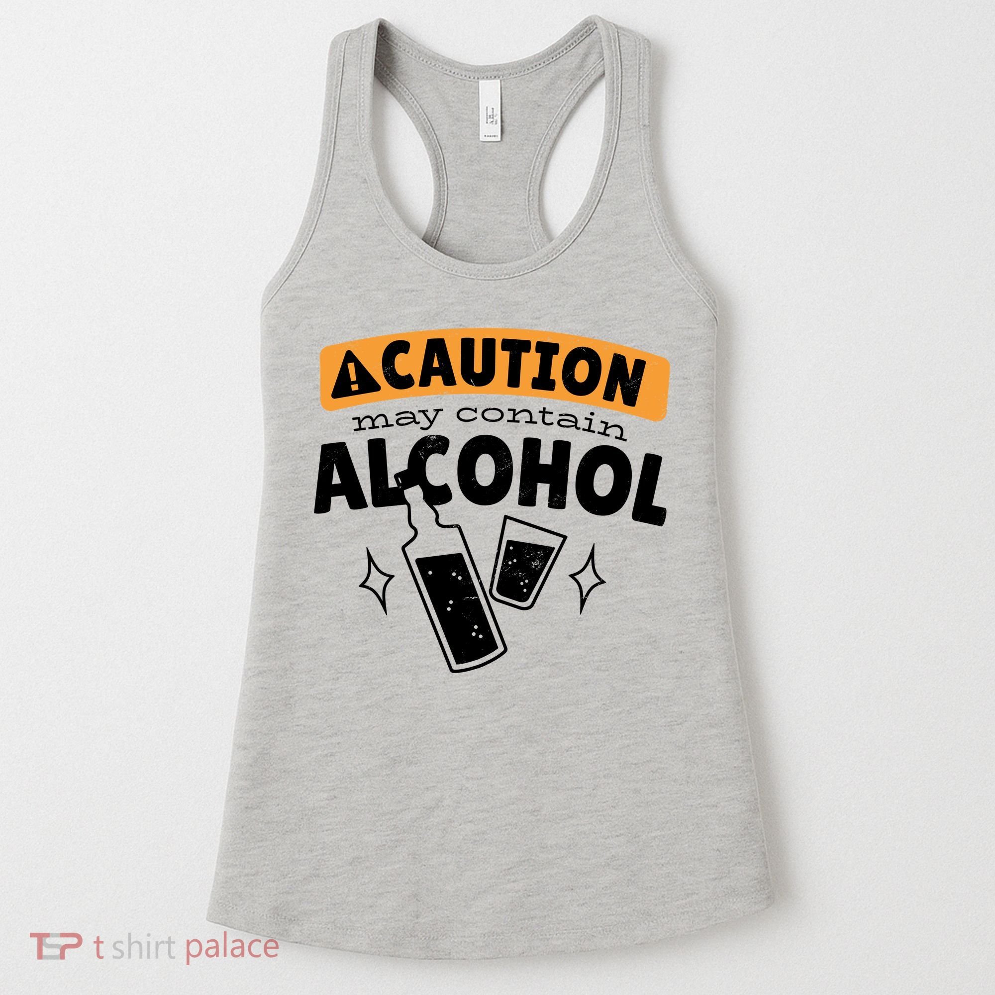 Caution May Contain Alcohol Women's Tank Top