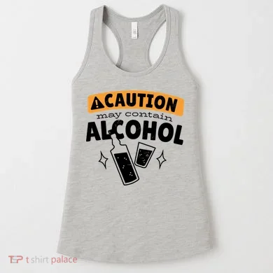 Caution May Contain Alcohol Women's Tank Top