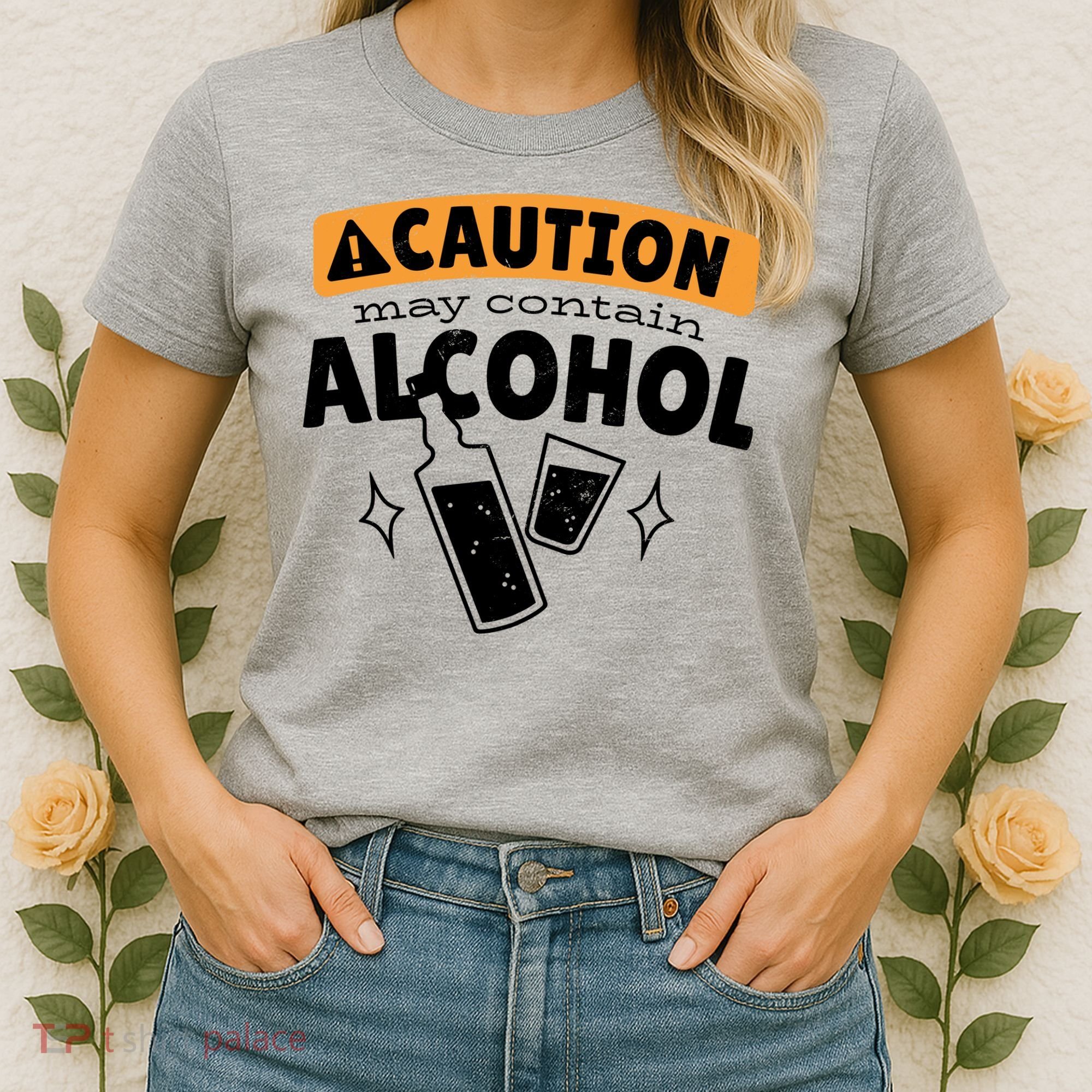 Caution May Contain Alcohol Women's T-Shirt
