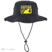 Caution May Floss at Any Time Bucket Hat thumb 0