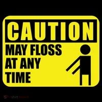 Caution May Floss at Any Time Coffee Mug thumb 5