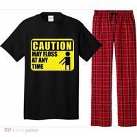 Caution May Floss at Any Time Pajama Set thumb 0