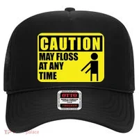 Caution May Floss at Any Time Hat thumb 0
