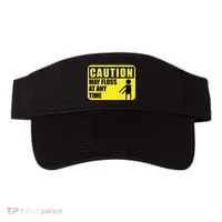 Caution May Floss at Any Time Visor thumb 0