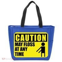 Caution May Floss At Any Time Bag thumb 0