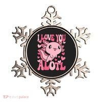 Cute Axolotl Valentines Day Valentine Ornament thumb 0