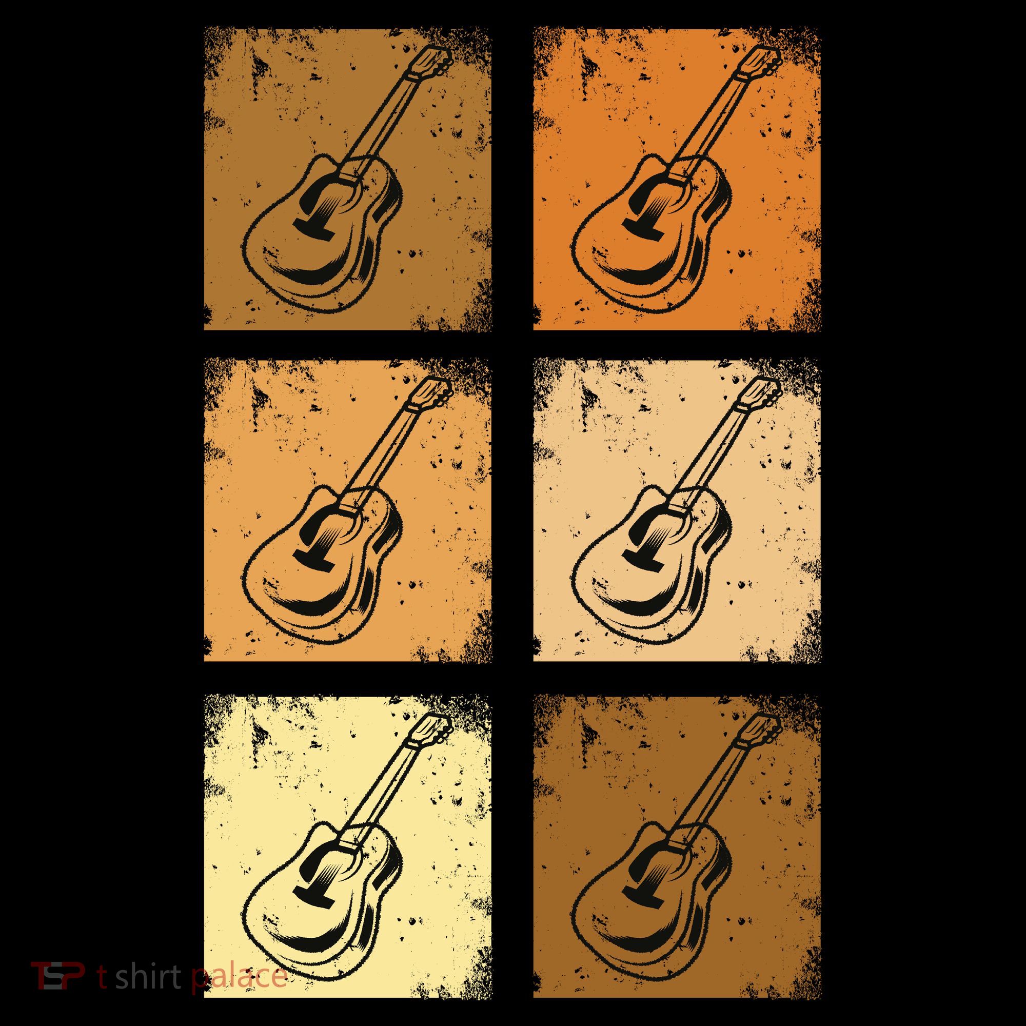 Classic And Vintage Guitars T-Shirt