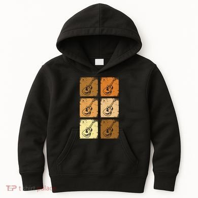 Classic And Vintage Guitars Kids Hoodie