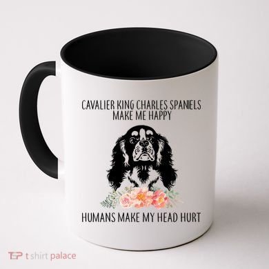 Cavalier King Charles Make Me Happy Coffee Mug