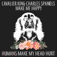 Cavalier King Charles Make Me Happy Beanie thumb 2