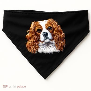Cavalier King Charles Spaniel Dog USA-Made Doggie Bandana