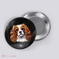 Cavalier King Charles Spaniel Dog Button thumb 0