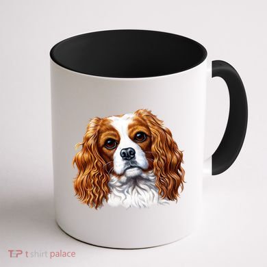 Cavalier King Charles Spaniel Dog Coffee Mug back