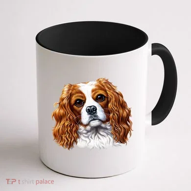 Cavalier King Charles Spaniel Dog Coffee Mug back