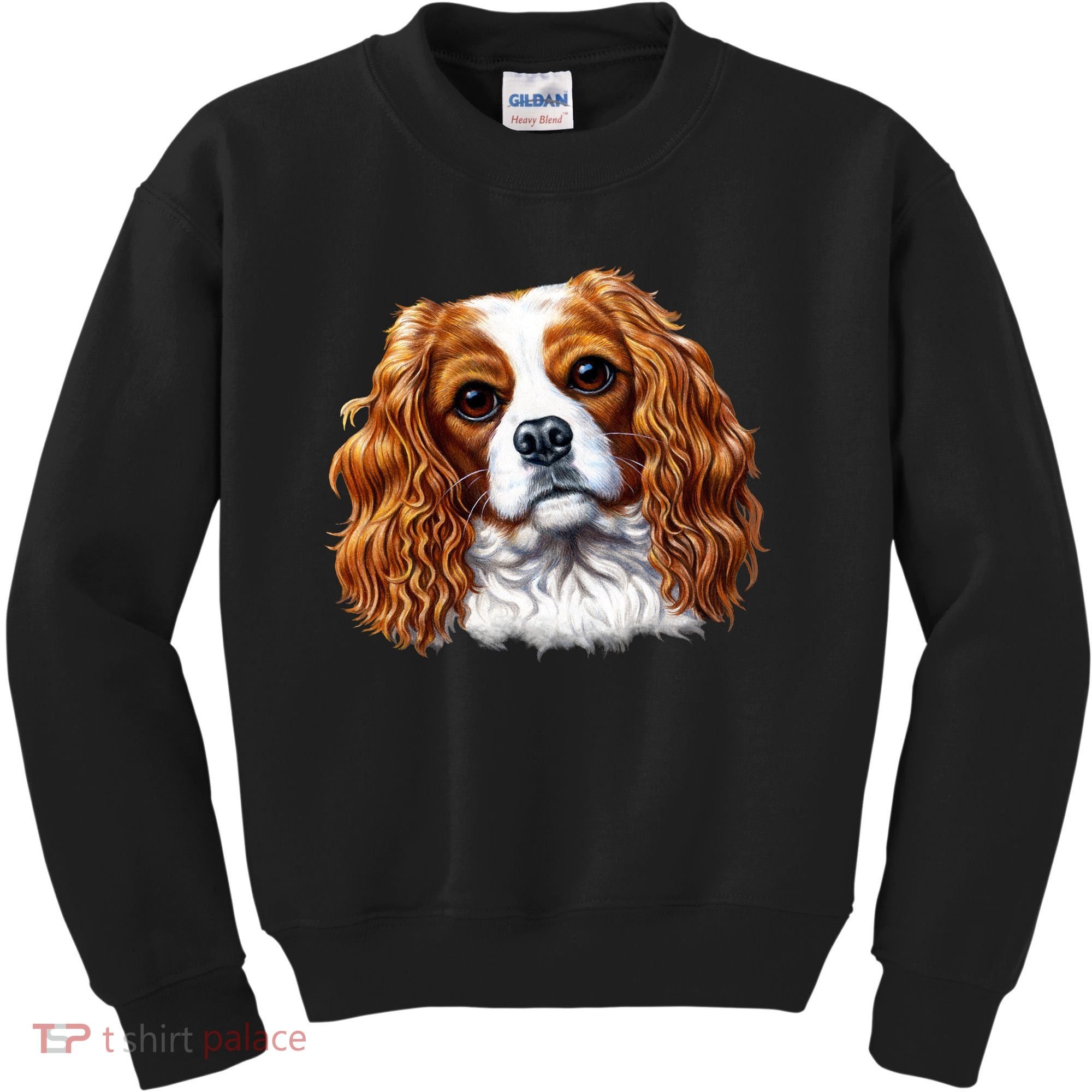 Cavalier King Charles Spaniel Dog Kids Sweatshirt