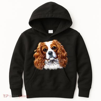Cavalier King Charles Spaniel Dog Kids Hoodie